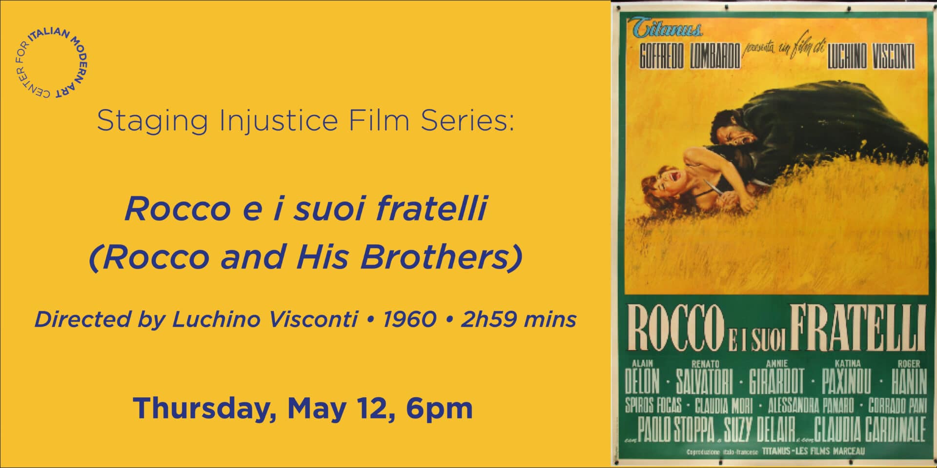Rocco and his brothers [Masters of Cinema] [1960] [DVD]